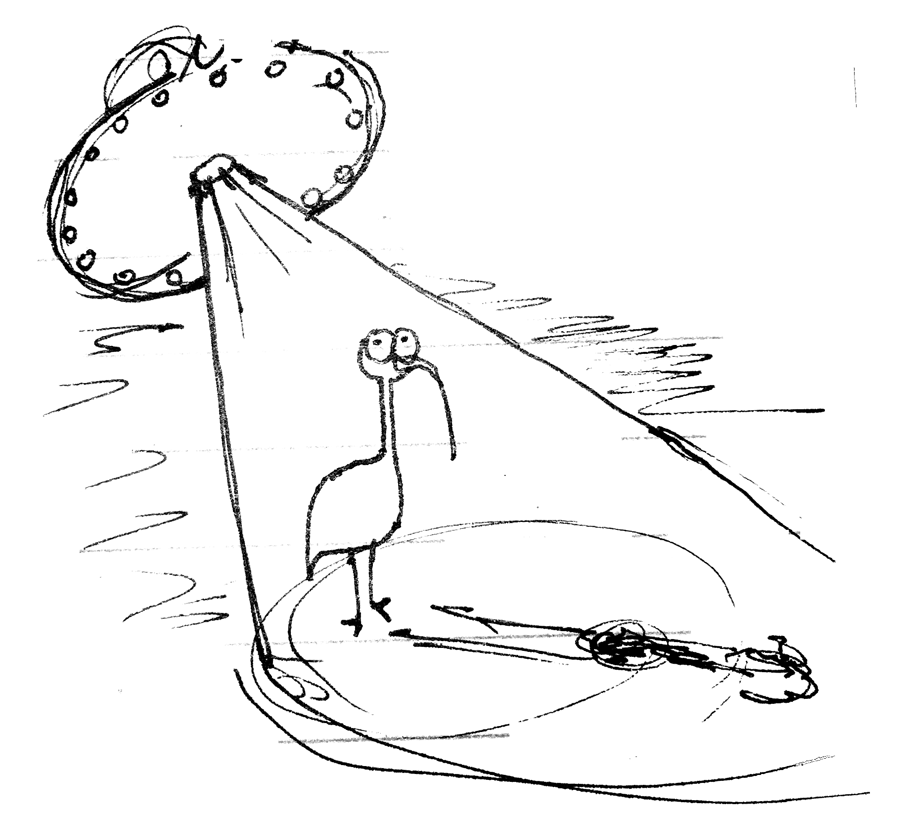 Self portrait illustration